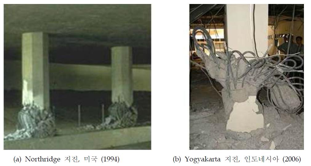 철근콘크리트 기둥 파괴