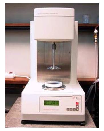 동적 특성을 평가하기 위해 사용된 Rheometer