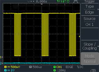 해제장치의 58kHz 신호