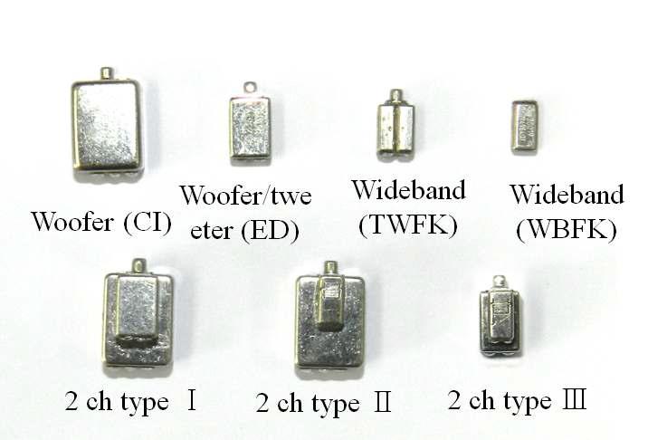 2 채널 커스텀 이어폰 제작에 사용된 BA 드라이버와 조합