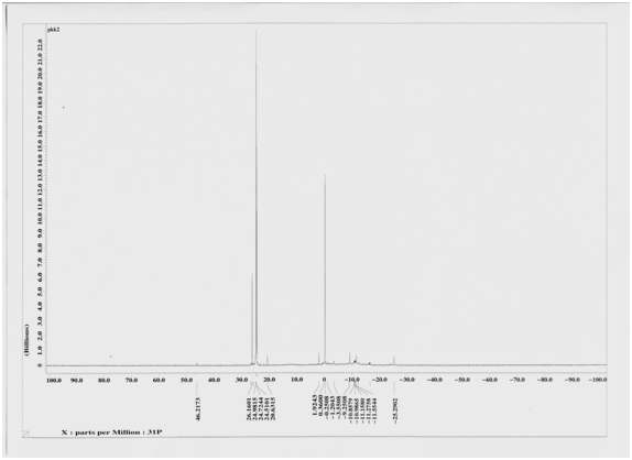 31P NMR Spectrum of the bifunctional organocatalyst