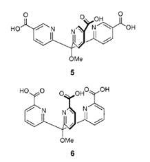 Gibb 교수 연구팀이 사용한 3개의 N-donor를 가진 ligands.
