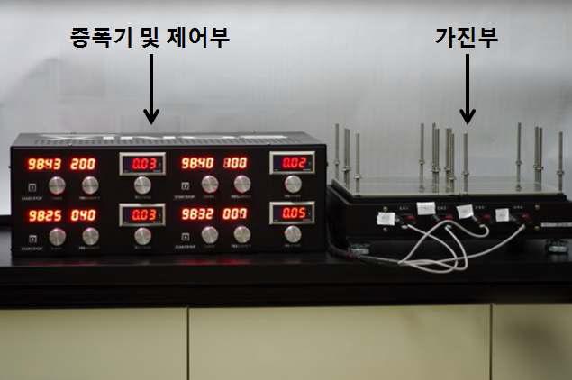 기계 진동 시스템 구성도