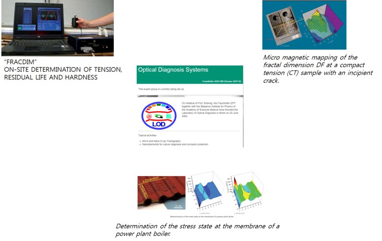 프라운호프 연구센터의 Optical Diagnosis System NDT 연구