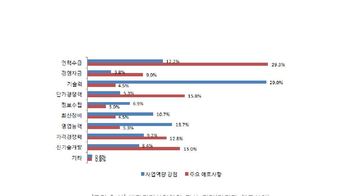 비파괴검사업체의 자사 평가(강점과 애로사항)