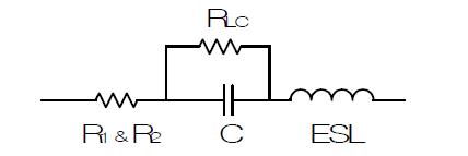 전해 커패시터의 등가회로