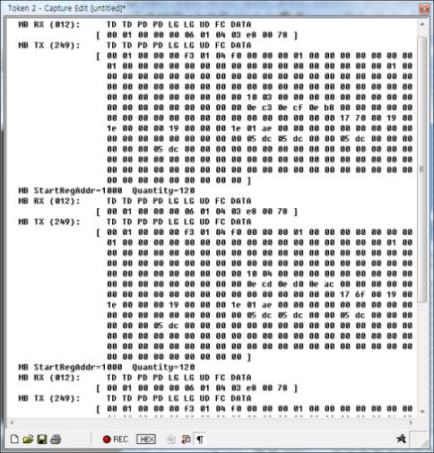 EMS 통신 시험 Data