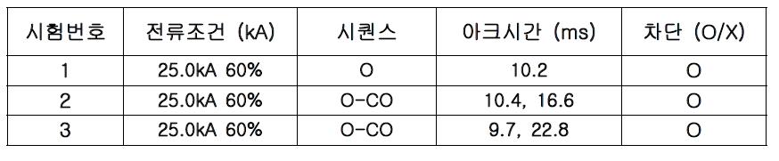 T60 차단성능 시험 결과