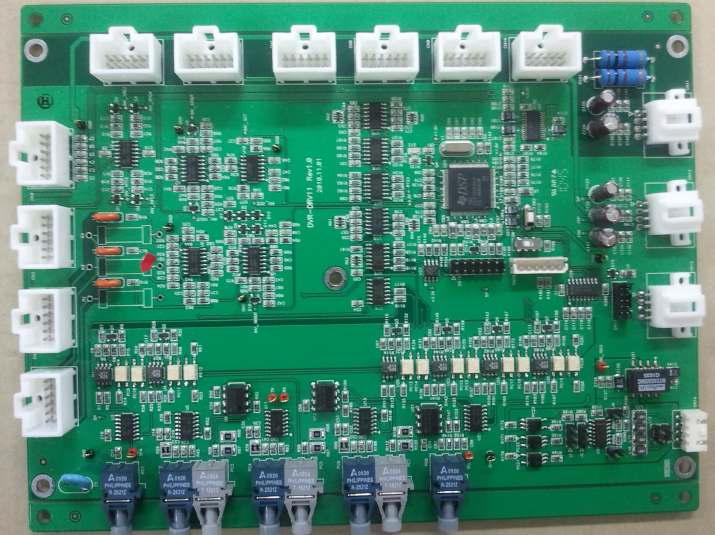 인버터 구동용 PCB 사진