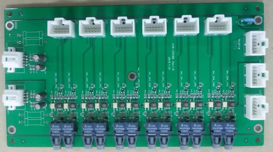 인버터 구동용 PCB 사진