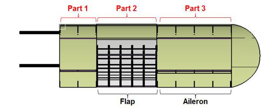 SMA Morphing Wing ( Right Wing )