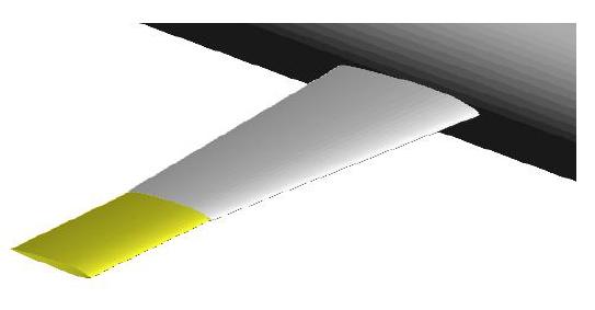 Variable span morphing wing
