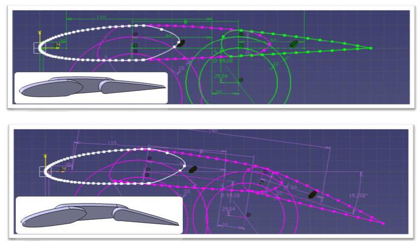 Morphing mechanism of flap wing