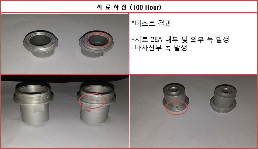 100시간 경과