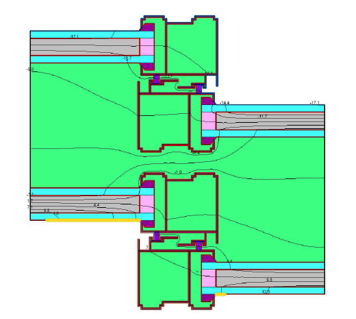 Meeting Rails(U-Value : 1.577 W/(㎡·K))