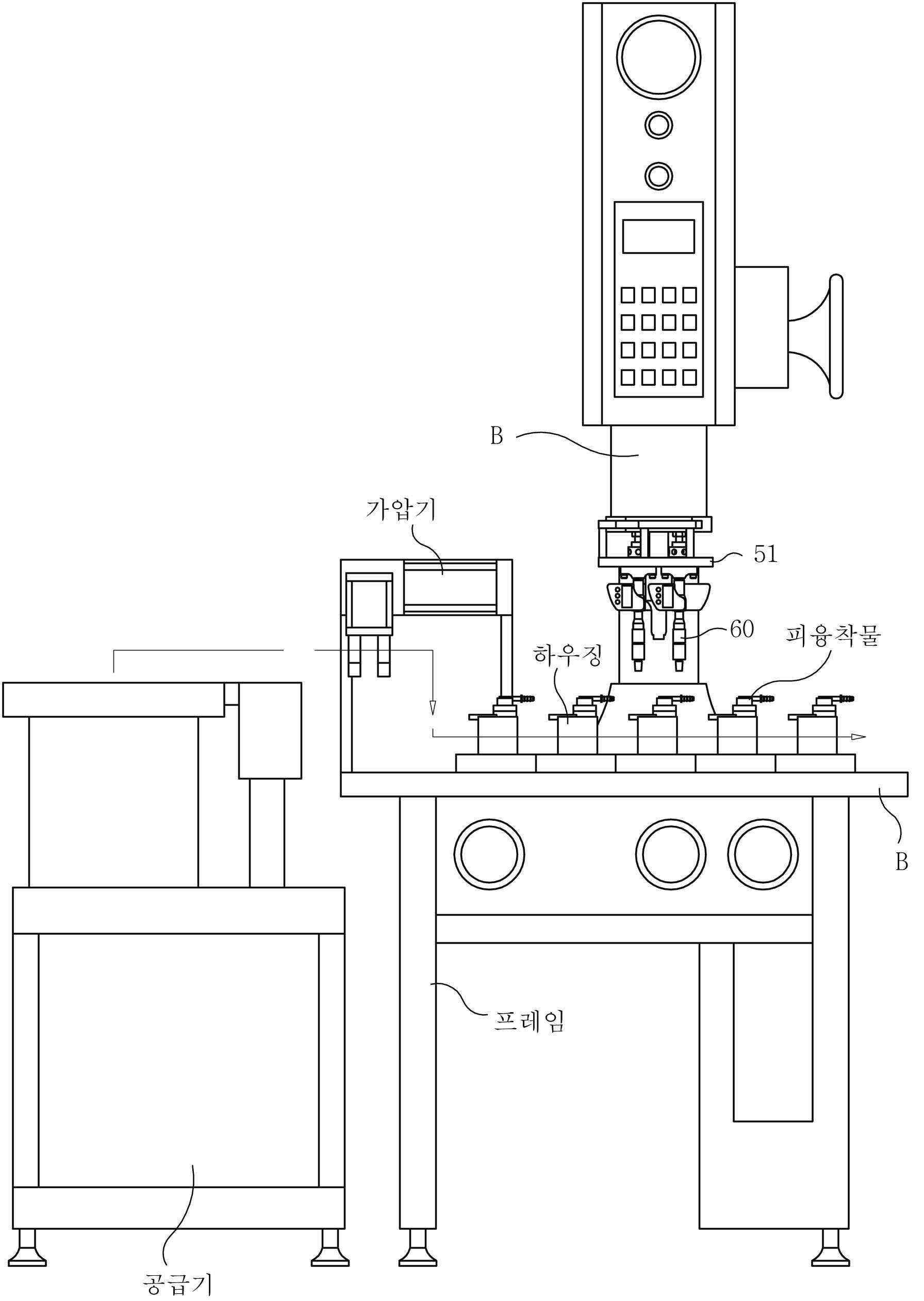 연료펌프용 보조펌프 정밀 조절 장치 조립도