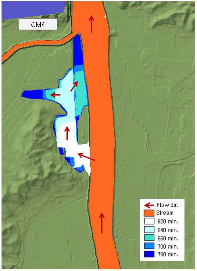 범람해석 결과(CM4)