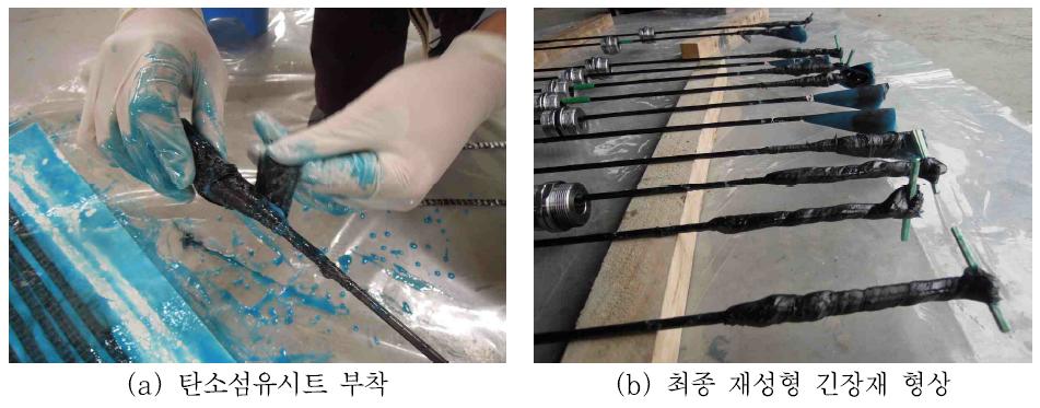 응력집중부 탄소섬유시트 보강