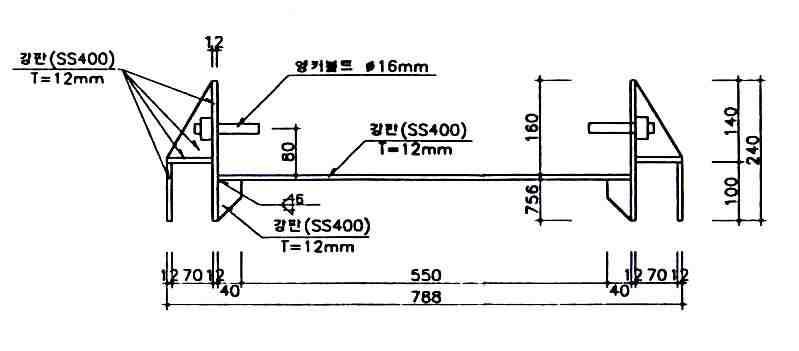 새들 단면도