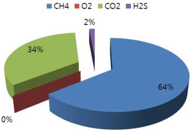바이오가스 발생비율