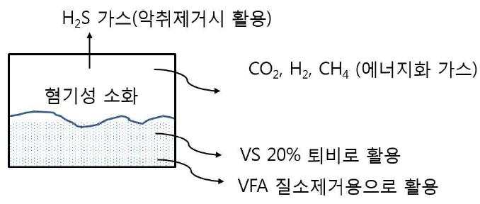 혐기성 소화조의 활용가능성