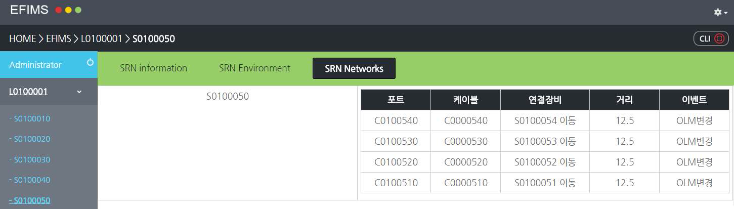 웹 웹 API 를 이용한 웹 OSS 구현 화면