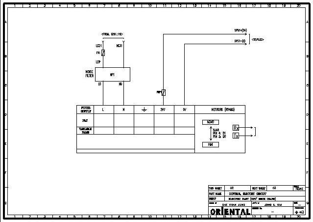 PLC 전원 LINE