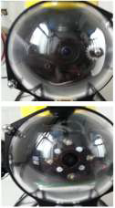 u-AUV 전방, 후방 카메라