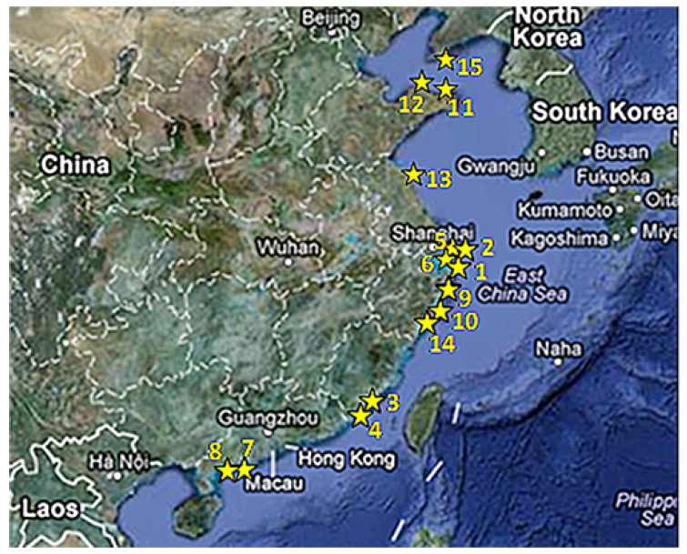 중국의 HF Ocean Radar 운영 망