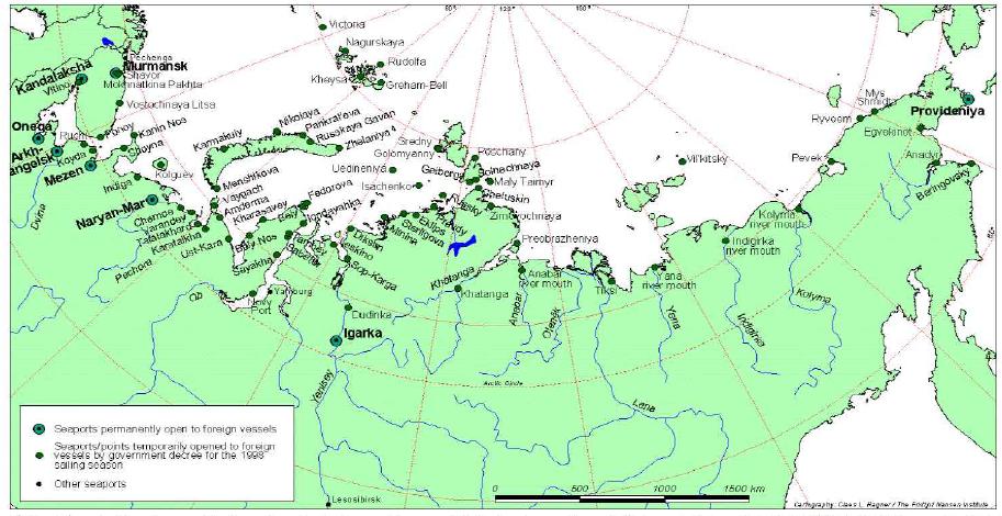러시아의 북극해 항만