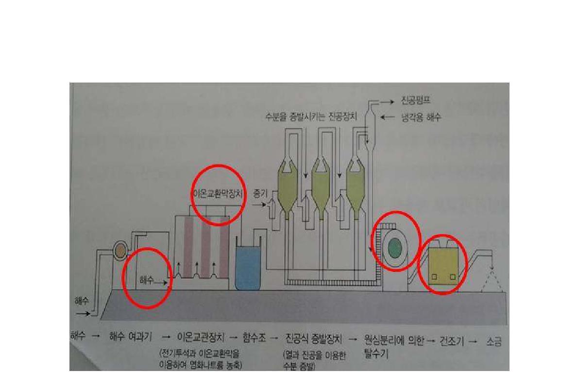 이온교환막 정제소금 제조공정