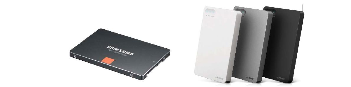 Photo of the SSD memory Samsung 840 그림 3.6.16 Photo of the HDD case Series Pro 256 GB ipTime 3125