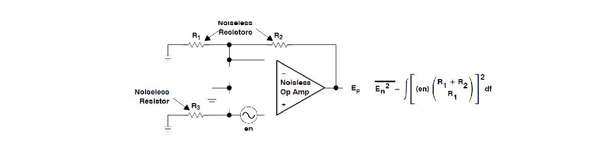 Noise voltage of voltage noise figure