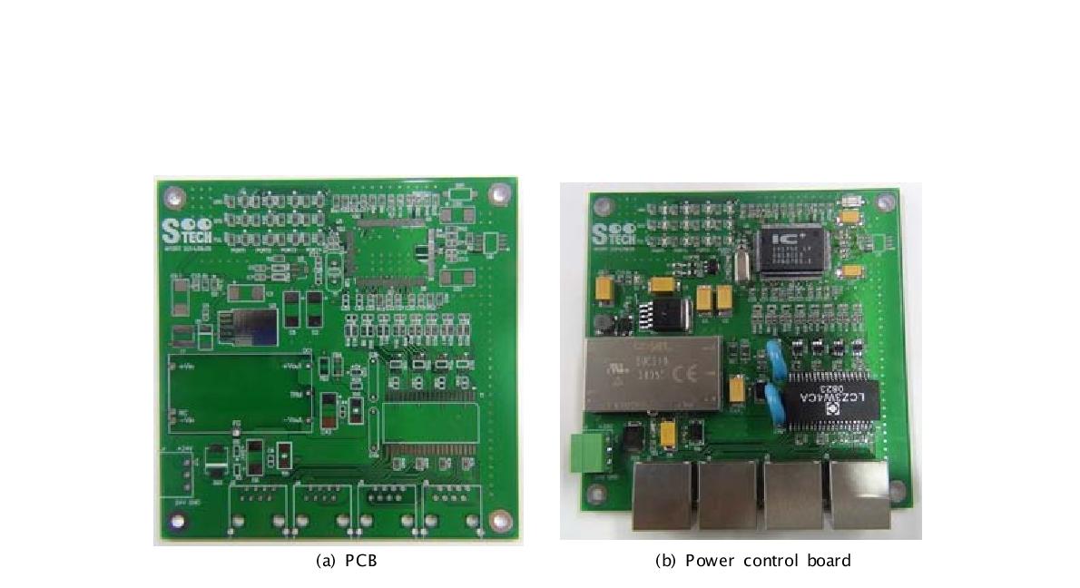 Photos of the power control board