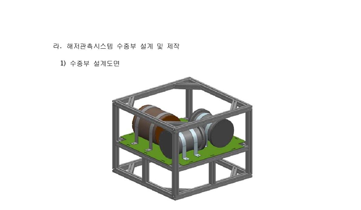 3D CAD of subsea unit