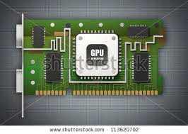 GPU graphic card for parallel processing.