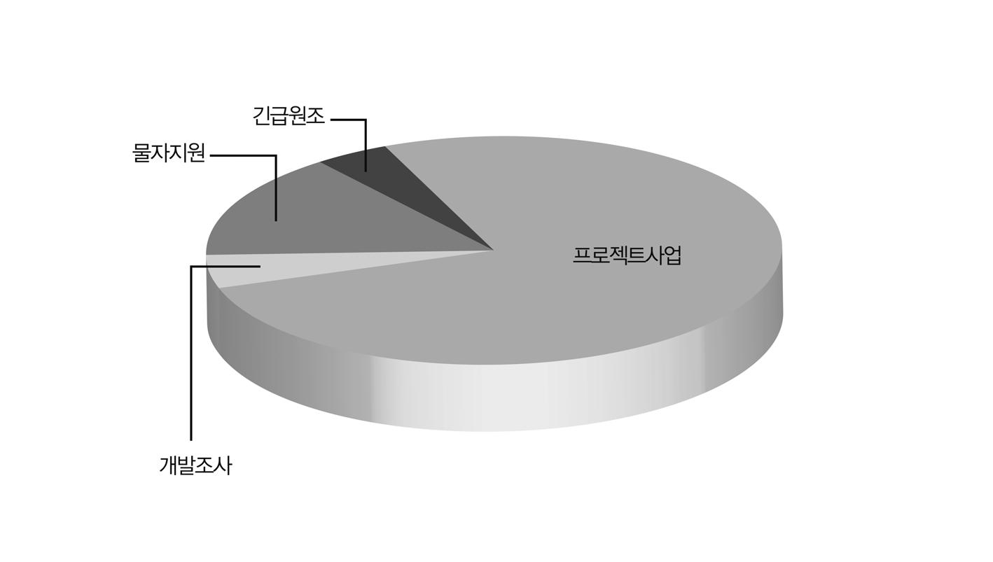 아프리카 수원국 지원 형태