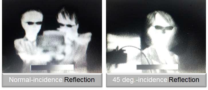 Image comparison by thermo-graphic camera