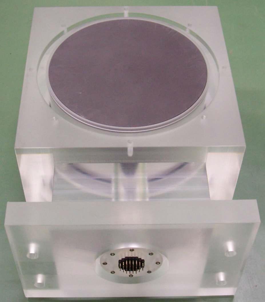 제작된 LINAC 방사선 측정용 열량계의 외형