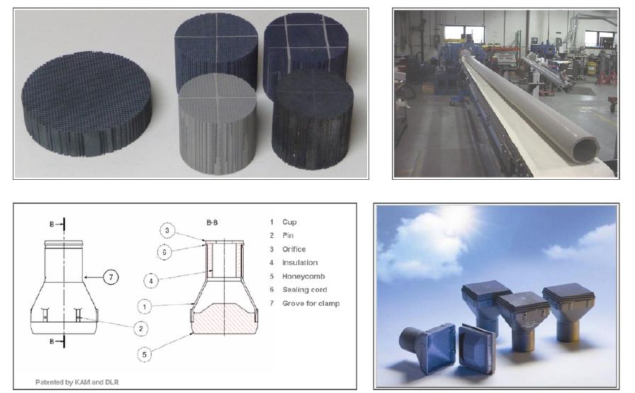 Saint-Gobain Solar의 CSP Absorber용 SiC 세라믹 소재