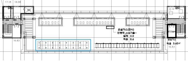 신규 태양광발전시스템의 배치도