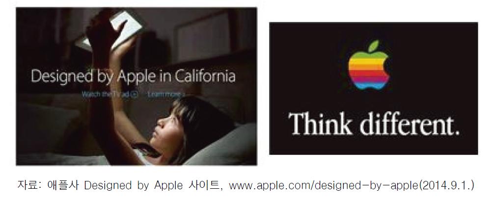 애플 TV 광고의 디자인 기업 포지셔닝
