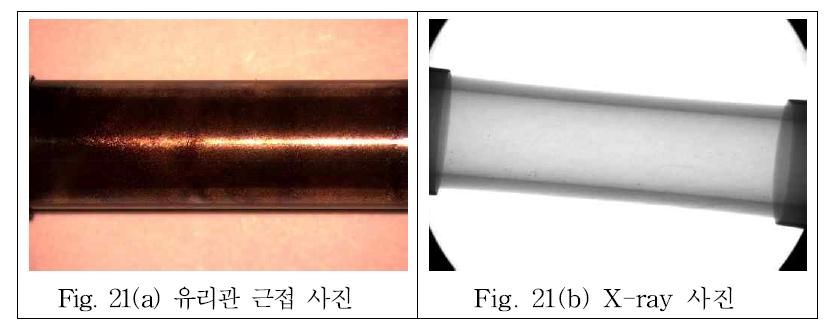 2.5 kV 서지전압 인가시 퓨즈의 용단형상