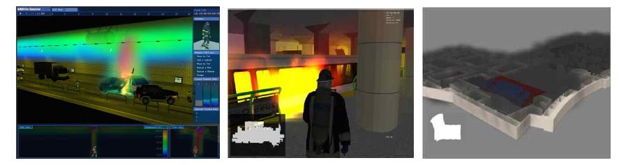 한국기계연구원 화재 훈련 시뮬레이터 (도로터널, 지하역사, 고층건물)