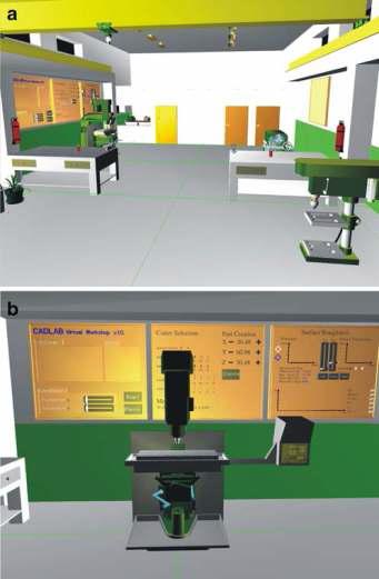 Virtual environment for machining processes simulation