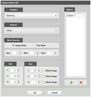 GUI for Surface Extract