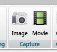 GUI for saving image and movie