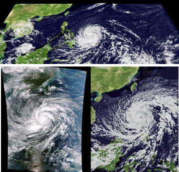 2013년 30호 슈퍼태풍 하이옌(Haiyan) 시뮬레이션 가시화