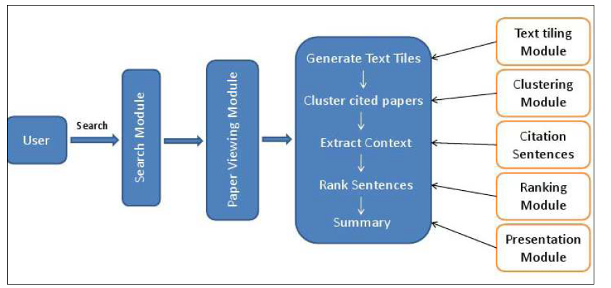 Process of Citation Summarization