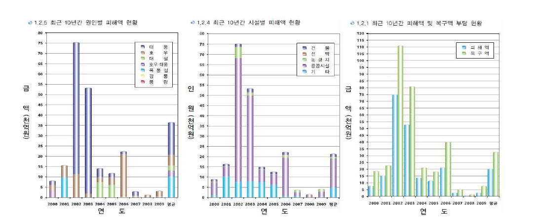 최근 10년간 피해액 현황